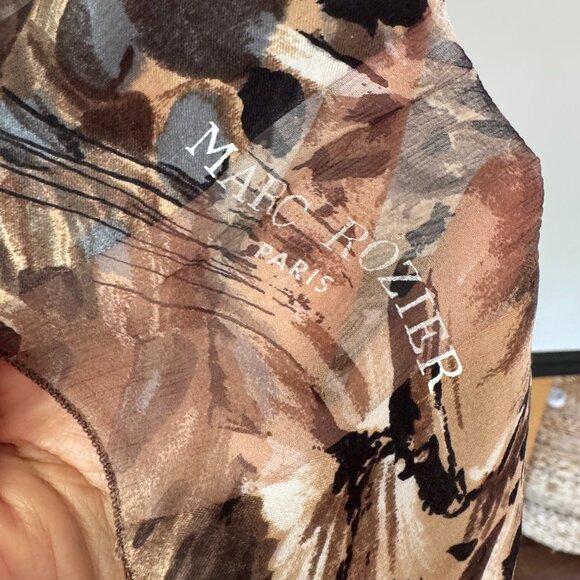 Marc Rozier Paris Silk Scarf - Picture 7 of 13